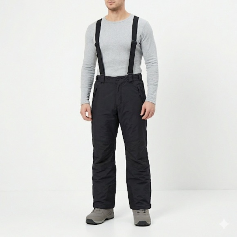 Columbia Black Insulated Snow Pants